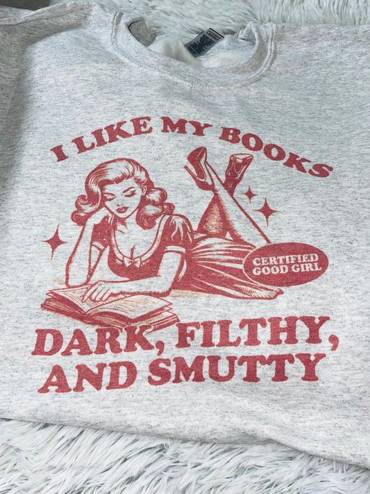 Smutty Books Crewneck