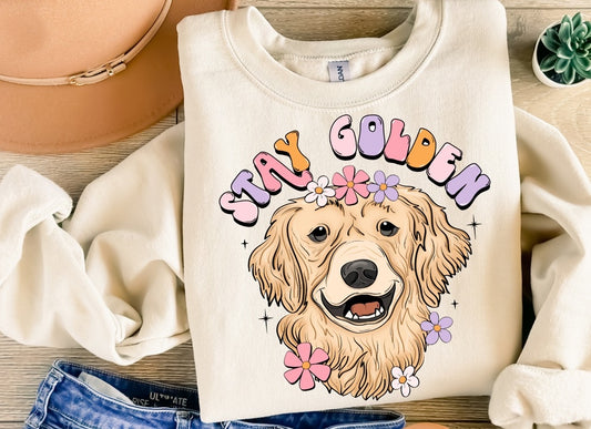 Stay Golden Retriever