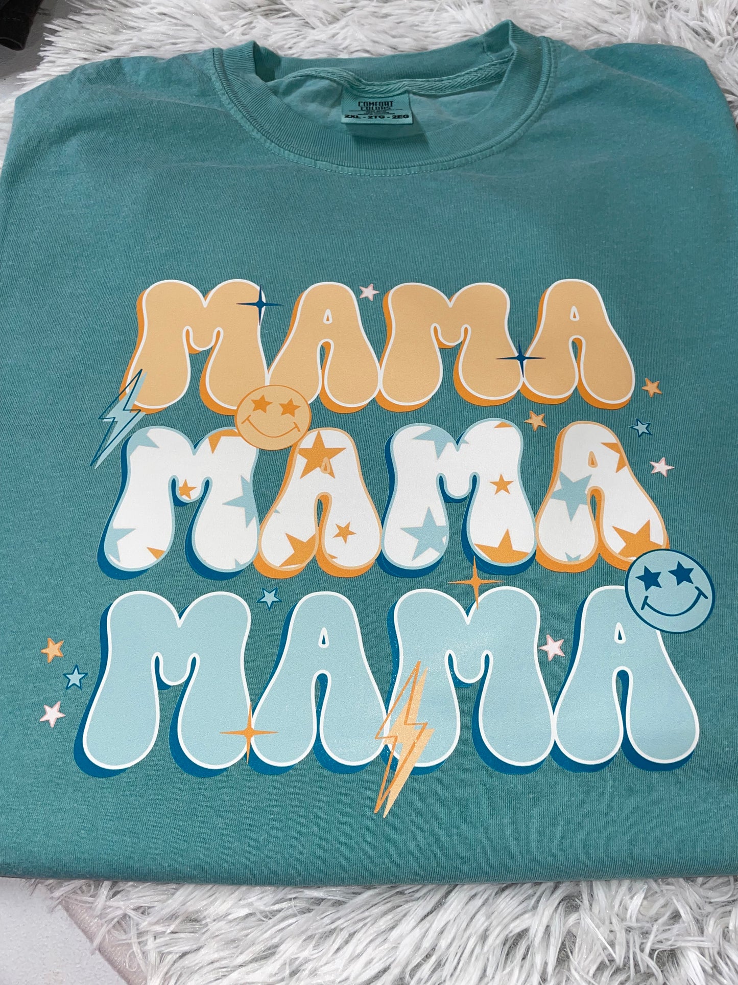 Mama Emerald Comfort Colors