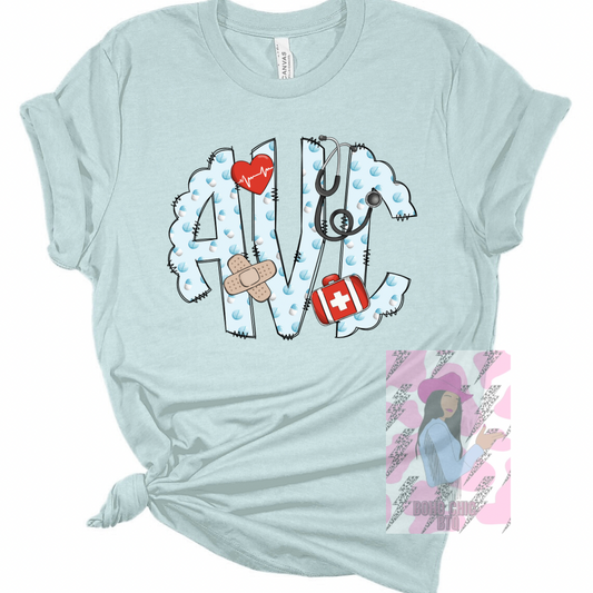 Monogram Nurse Tee