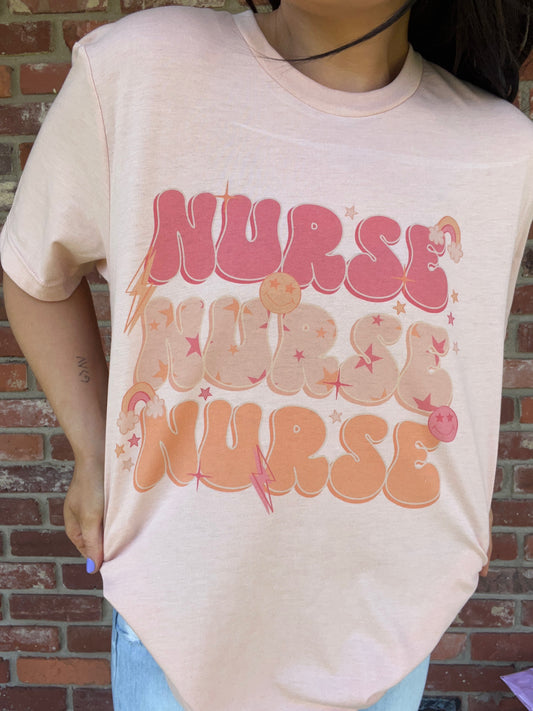 Nurse Retro Tee