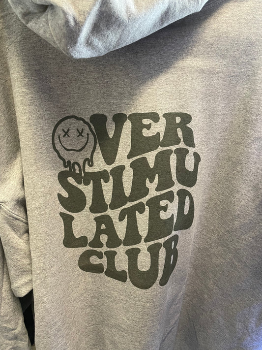 Overstimulated Club Hoodie